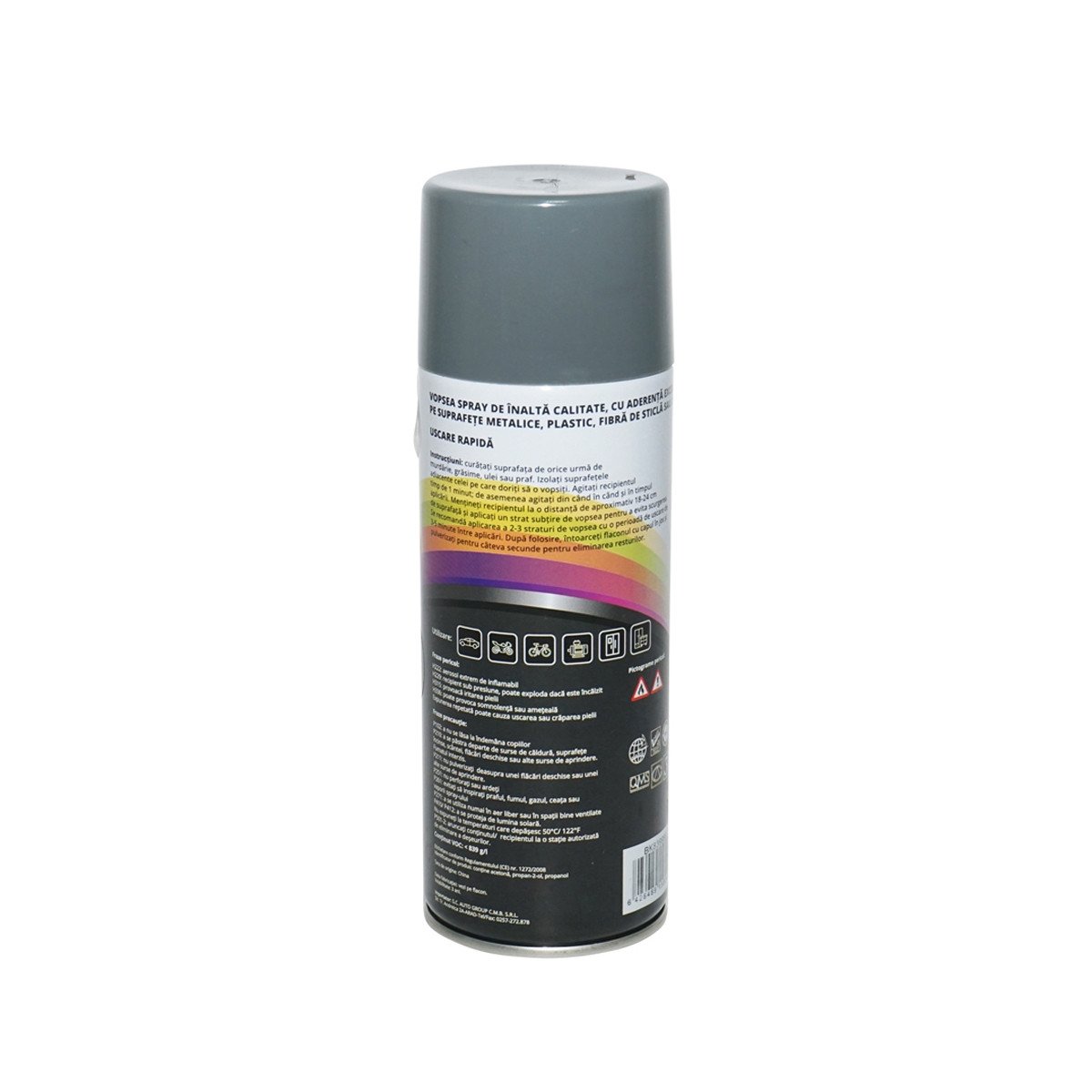 Spray vopsea auto gri RAL7016 Antracit profesionala cu uscare rapida 450ml,Cod: BK839999, Brand: MAGIC - 1 | YEO