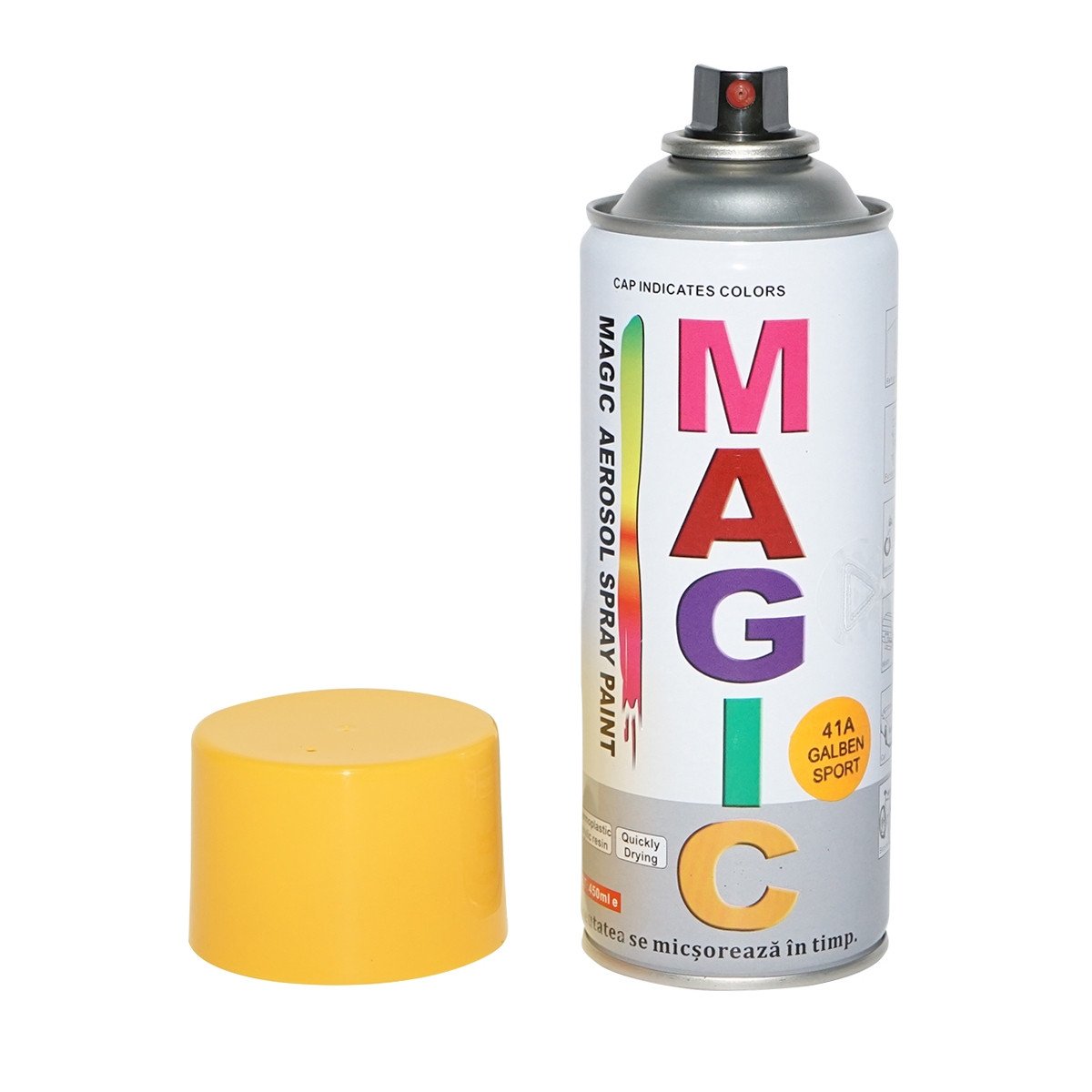 Spray vopsea Magic galben sport 41A 400 ml, Cod: FOX41A ,Brand: MAGIC - 2 | YEO