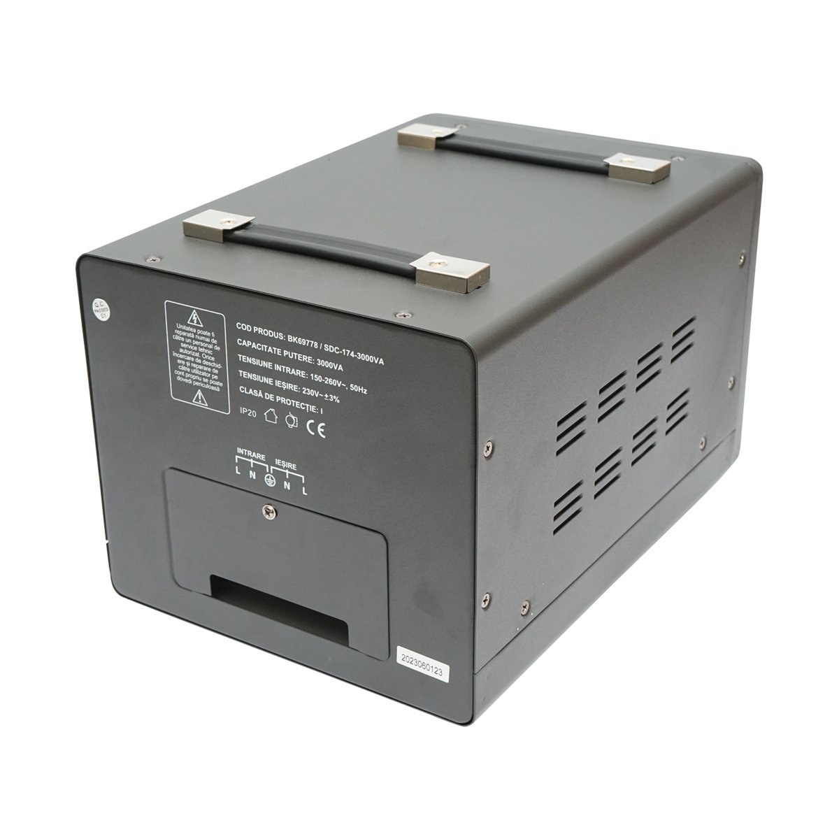 Stabilizator automat de tensiune 3000VA monofozic cu servomotor, Cod: BK69778, Brand: BRECKNER GERMANY - 1 | YEO