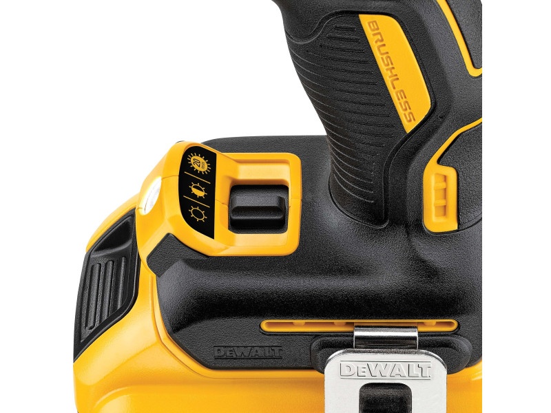 Șurubelniță cu impact DEWALT cu acumulator 18 V fără perie de carbon (2 x acumulator 2.0 Ah + încărcător) DCD796D2 - 2 | YEO