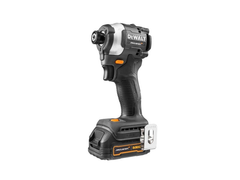 Șurubelniță cu impact fără fir DEWALT/Mclaren 18 V (2 baterii de 1,7 Ah + încărcător + TSTAK) DCF85ME2GT - 3 | YEO