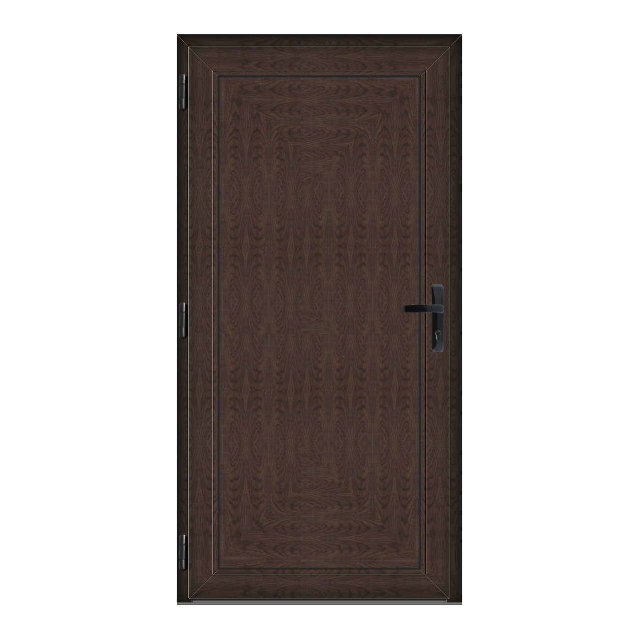 Scump/De Lux Klass Usa Full Panel, PVC & termopan, 110x210cm, wenge (tabac…