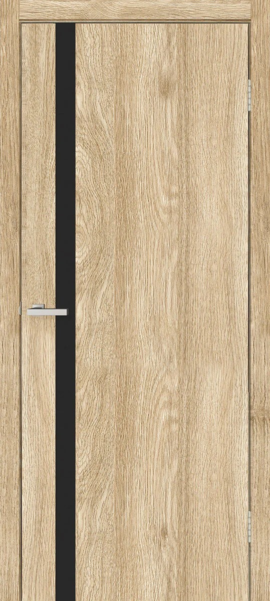 Usa interior, Sienna Profile Oak BG CITY Savanna Oak, lemn & mdf, 80x200cm, light brown, reversibila, KDoors