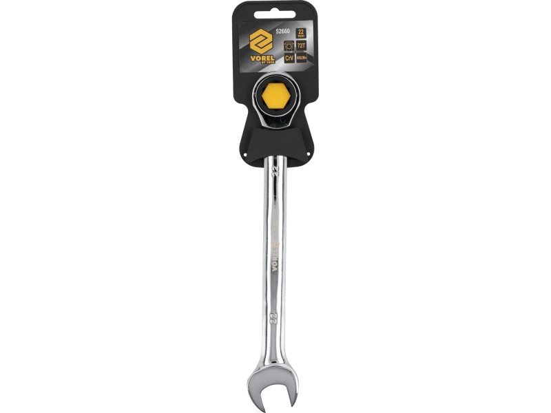 VOREL Cheie cu clichet Star 22 mm CrV - 3 | YEO