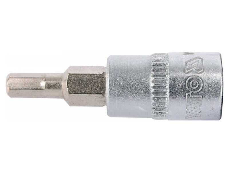 YATO Bit cheie tubulară Allen 1/4" 4 mm CrV - 1 | YEO