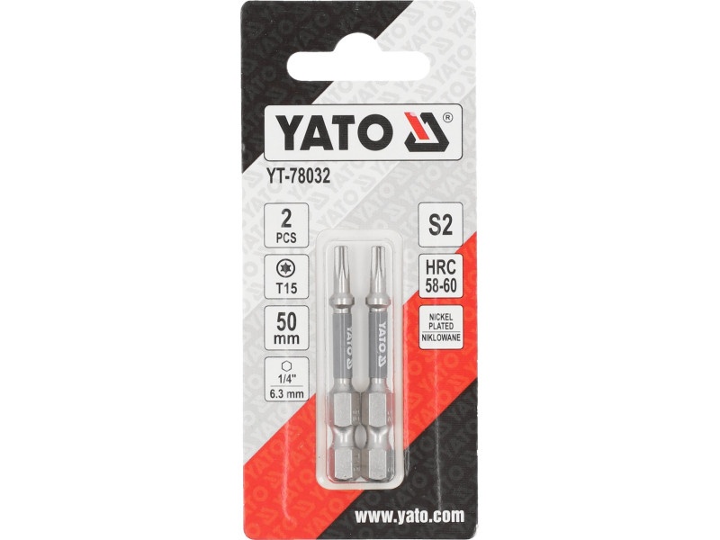 YATO Bithegy T15 x 50 mm (2 buc) - 3 | YEO