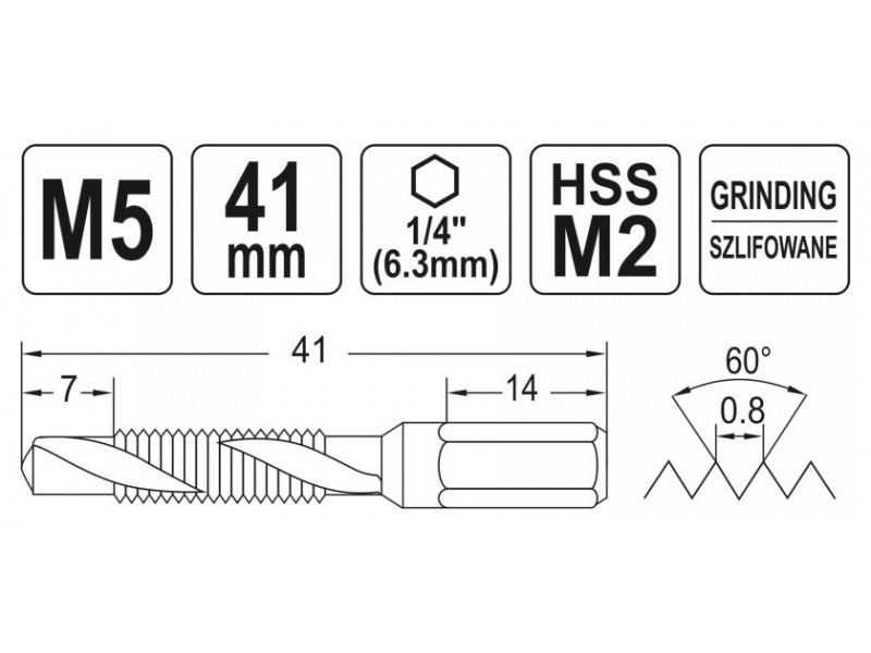 YATO Burghiu electric combinat / burghiu M5 suport de burghiu