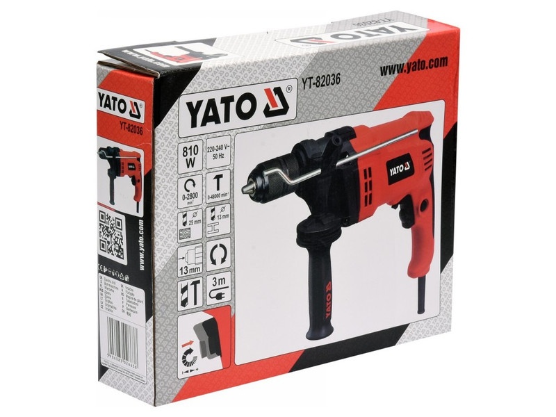 YATO Burghiu gol 13 mm 810 W - 2 | YEO