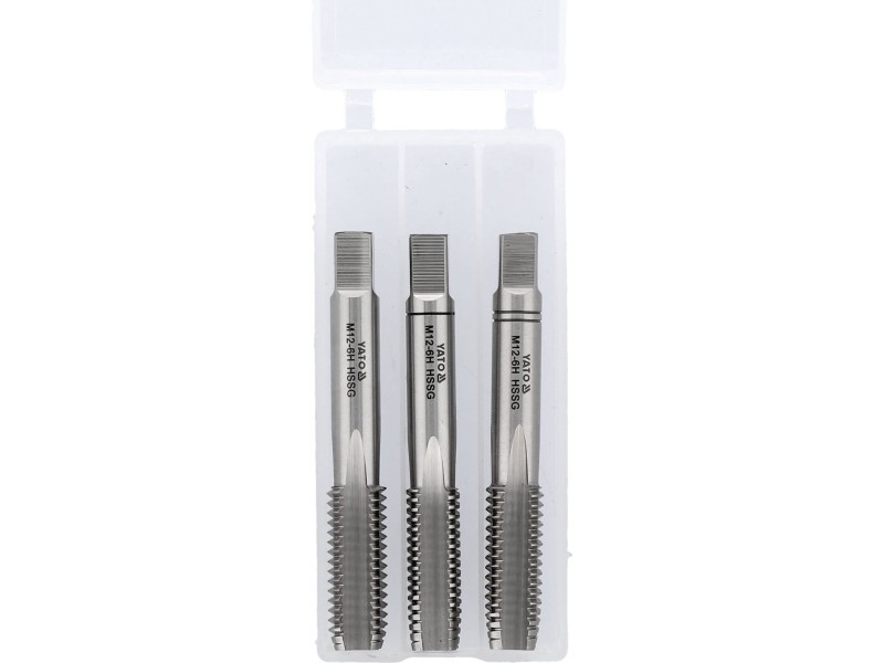 YATO Burghiu manual cu filet M12 - 2 | YEO