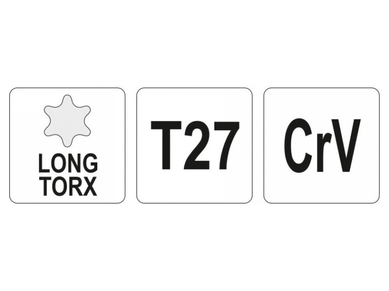 YATO Cheie Torx T27 lungă - 1 | YEO