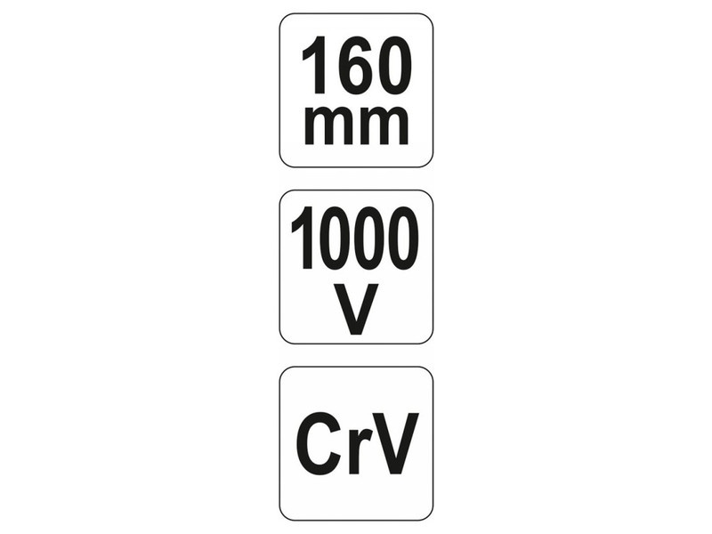 YATO Clește combinat 160 mm izolat până la 1000 V - 4 | YEO