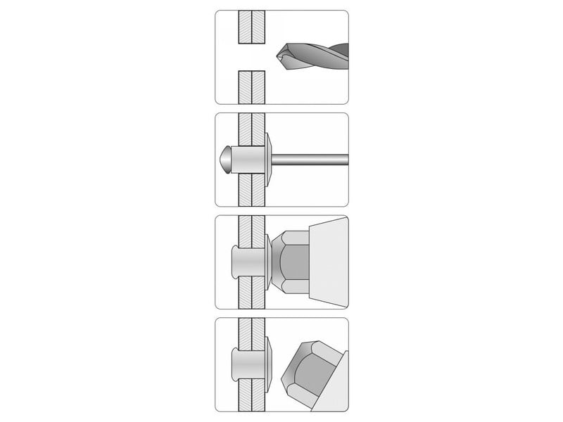 YATO Clește pentru nituri pop pentru armonică 250-810 mm (2.4-6.4 mm) - 3 | YEO