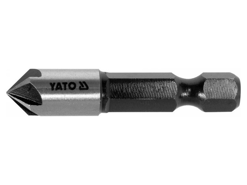 YATO Conic countersink pentru metal 8,3 mm dimensiune bit HSS