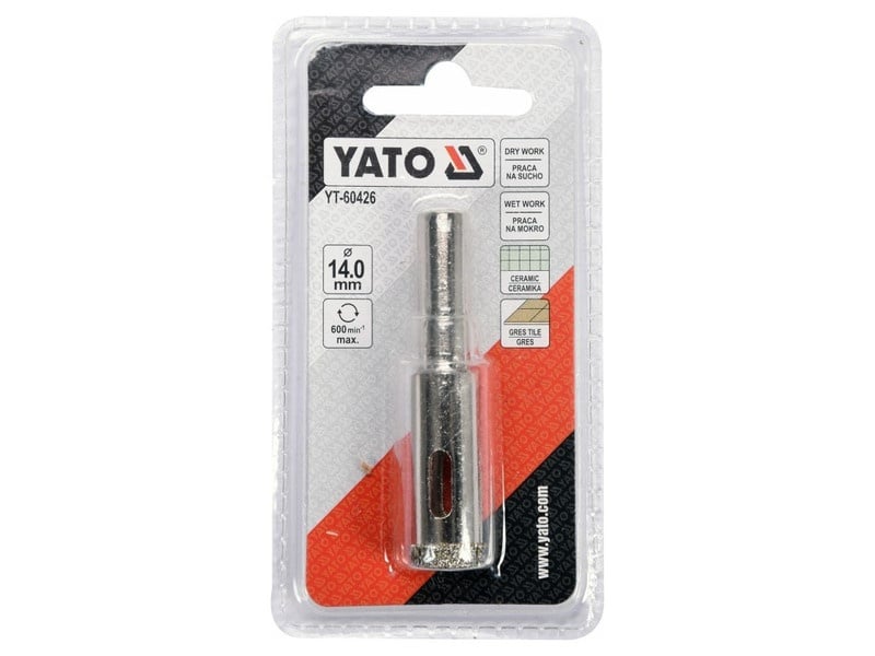 YATO Cutter circular diamantat 14 mm umed/uscat - 2 | YEO