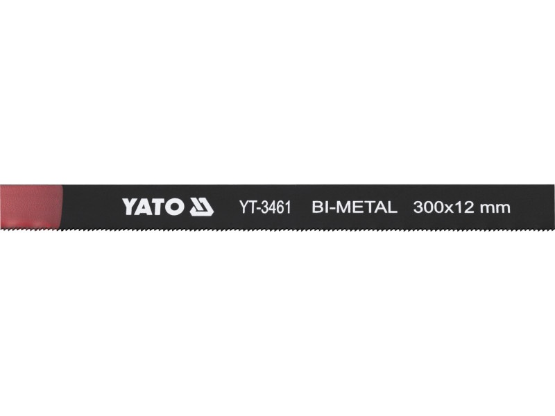 YATO Fierăstrău manual pentru metale 300/12 mm 24TPI bimetal (M2+6150) (2 bucăți) - 2 | YEO