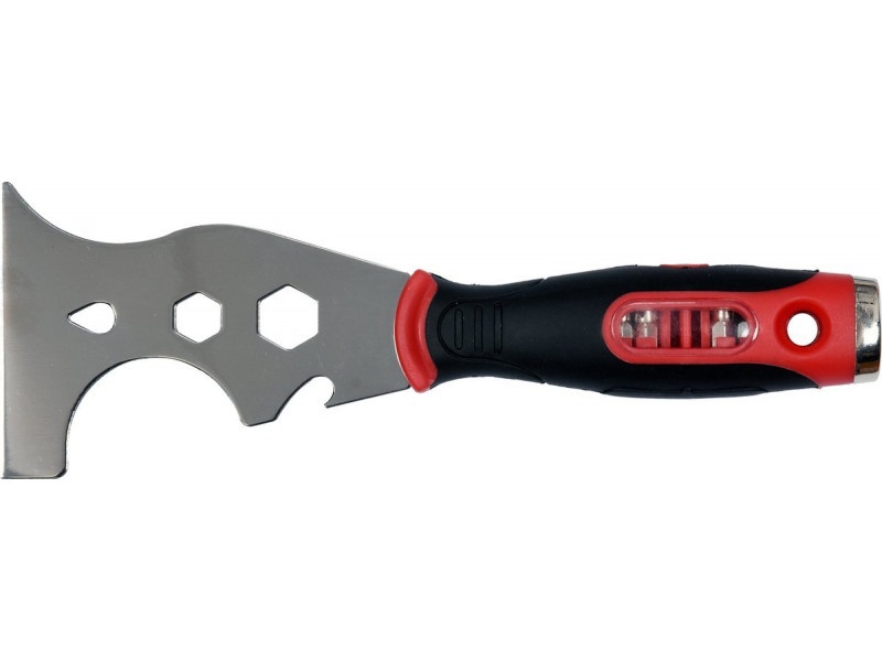 YATO Scraper spatulă multifuncțională inox + 4 vârfuri bit - 1 | YEO