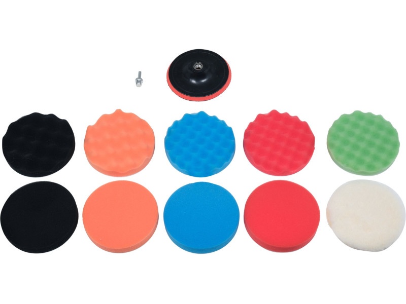 YATO Set disc de șlefuit Velcro 12 bucăți 150 mm M14 - 4 | YEO