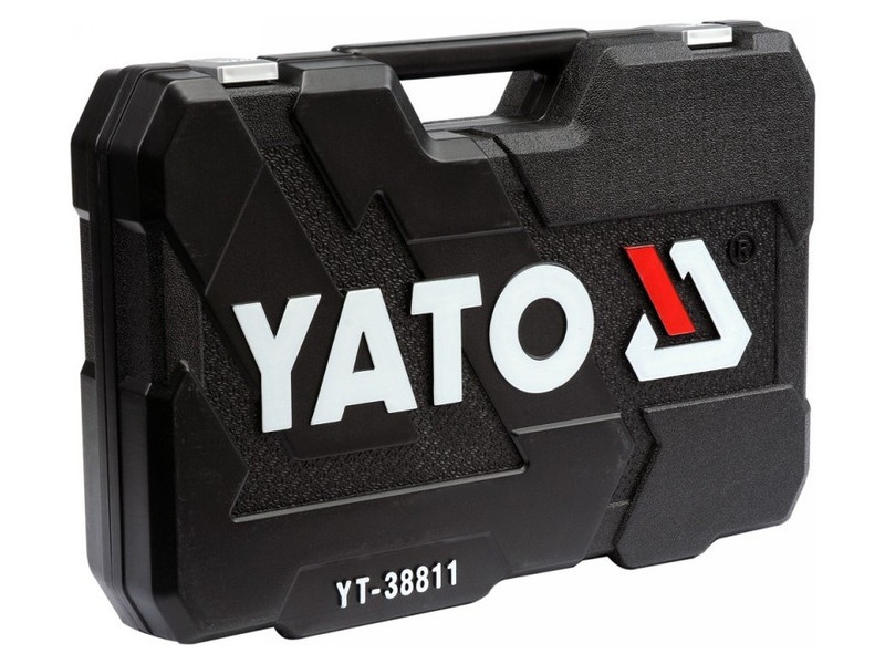 YATO socket set 150 piese 1/4", 3/8", 1/2" CrV - 3 | YEO