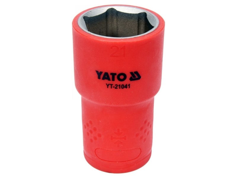 YATO Ștuț izolat 1/2" 21 mm 1000 V CrV