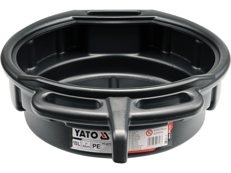 YATO Tigaie de colectare a uleiului uzat 420 mm / 15 l - 2 | YEO