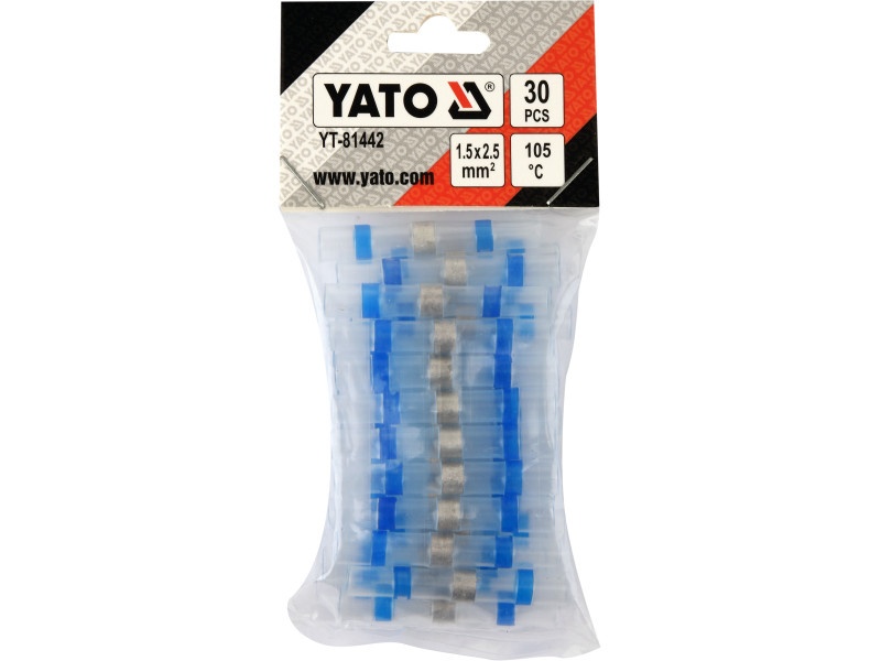 YATO Tuburi de contracție impermeabile 1,5-2,5 mm2 (30 bucăți)