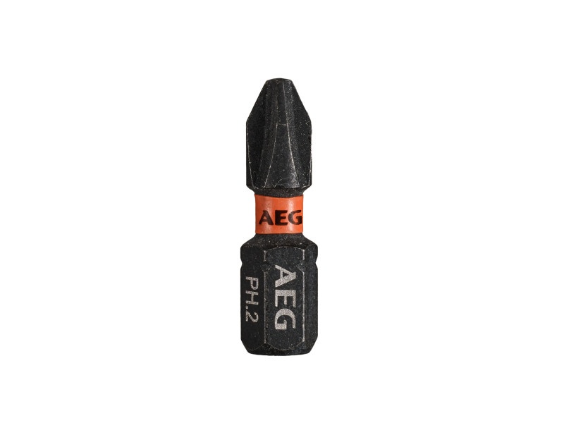 AEG Bit punct PH2 x 25 mm 1/4" (2 buc)