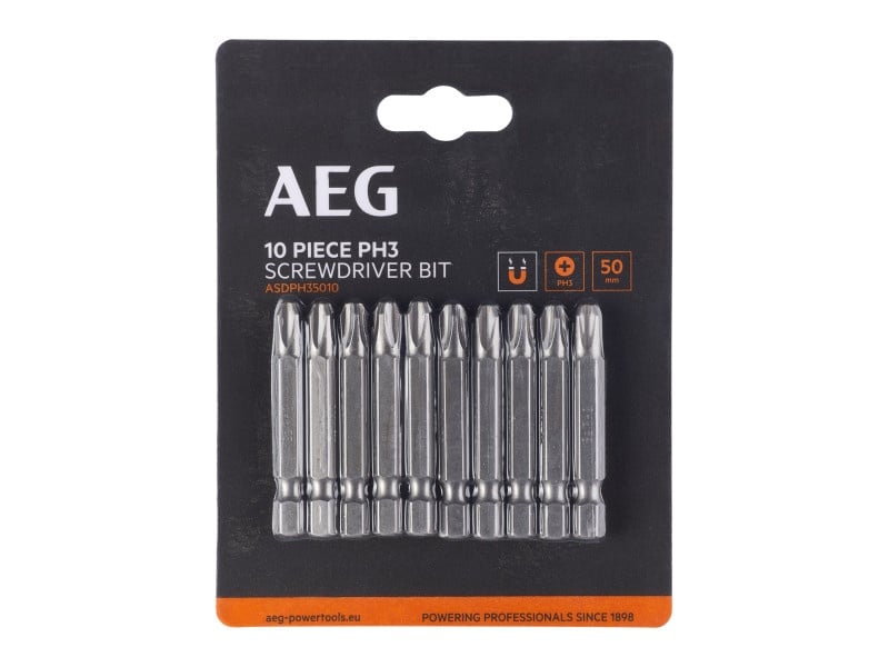 AEG Bithegy PH3 x 50 mm 1/4" (10 buc)