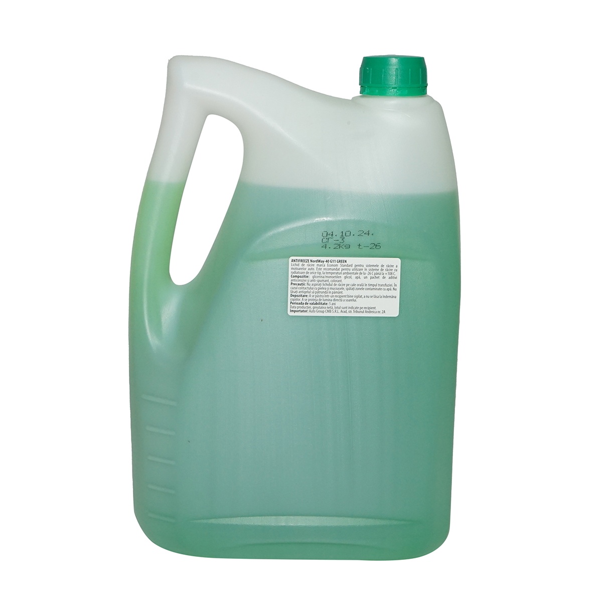 Antigel G11 verde concentrat -40 grade 4.2 Kg NordWay , Cod: DISUL64 - 1 | YEO