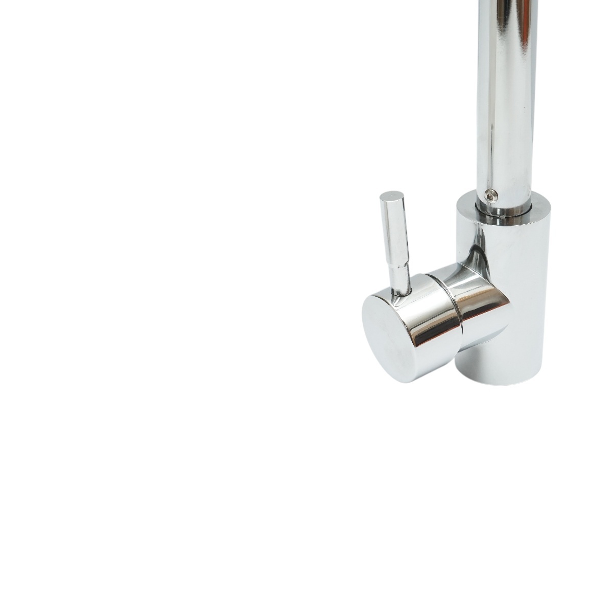 Baterie chiuveta bucatarie cu dus extractibil, pipa flexibila 2 functii, crom lucios, Cod: DISSY43