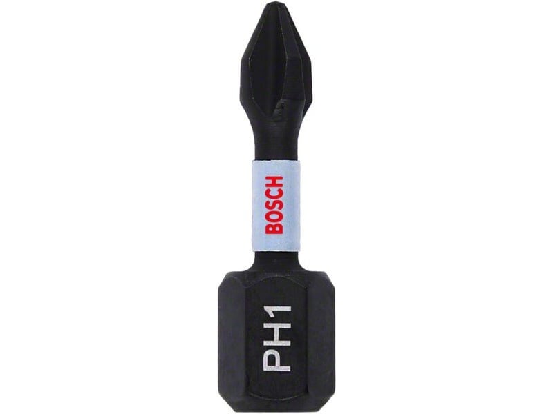 BOSCH Bithegy PH1 x 25 mm 1/4" Control de impact (2 buc)