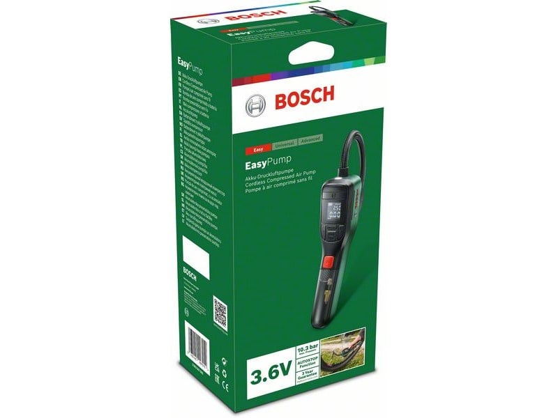 BOSCH Pompă reîncărcabilă EasyPump 3,6 V