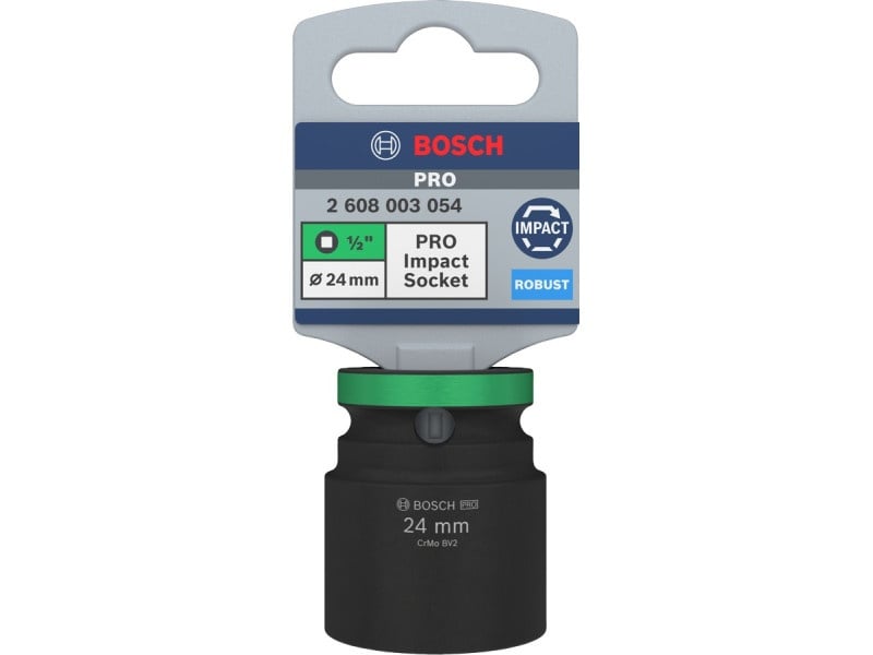 BOSCH PRO Cheie tubulară 1/2" 24 mm CrMo