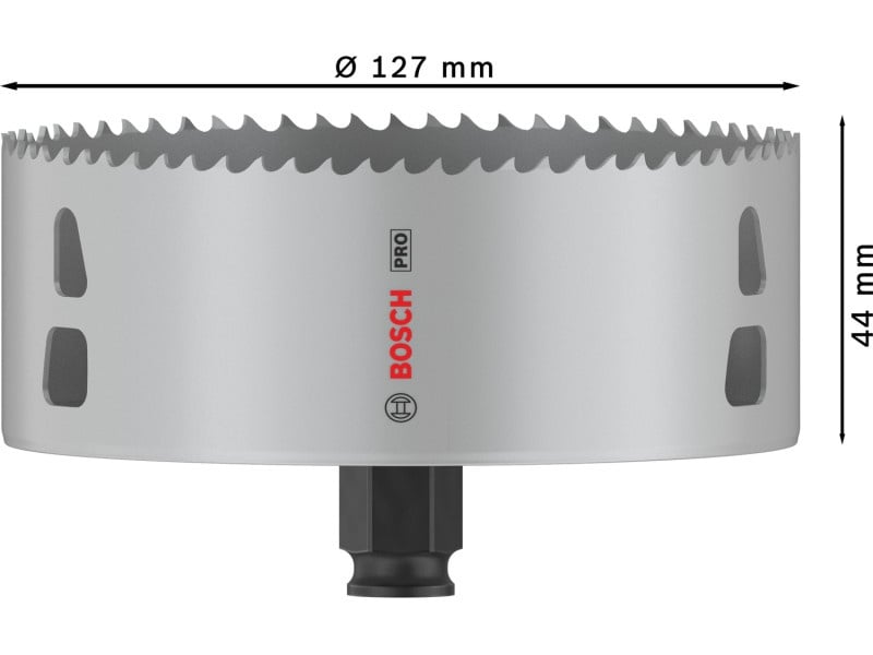 BOSCH PRO Cutter circular 127 mm (8% cobalt) PC PLUS Multi Material - 2 | YEO