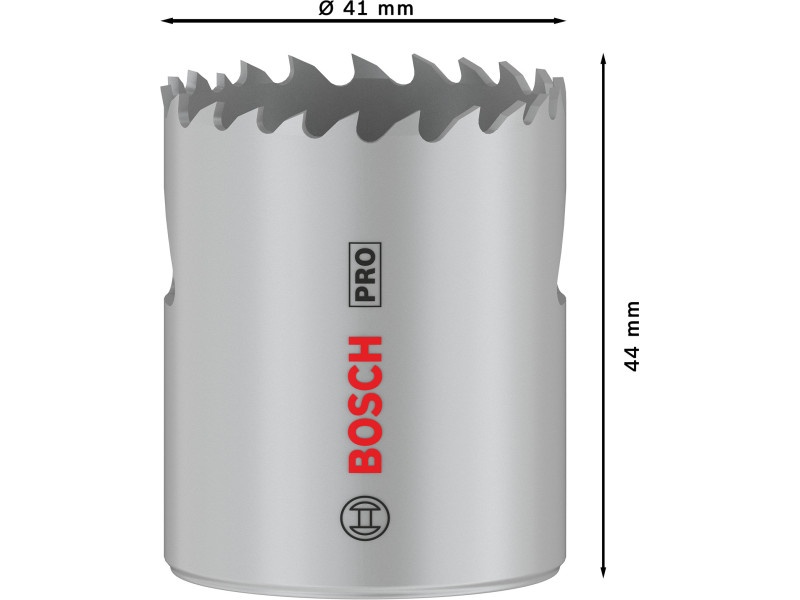 BOSCH PRO Freze circulare filetate 41 mm (8% cobalt) Multi Material - 2 | YEO