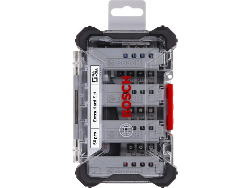 BOSCH Set de vârfuri de biți 50 piese 1/4" Hex Extra Hard