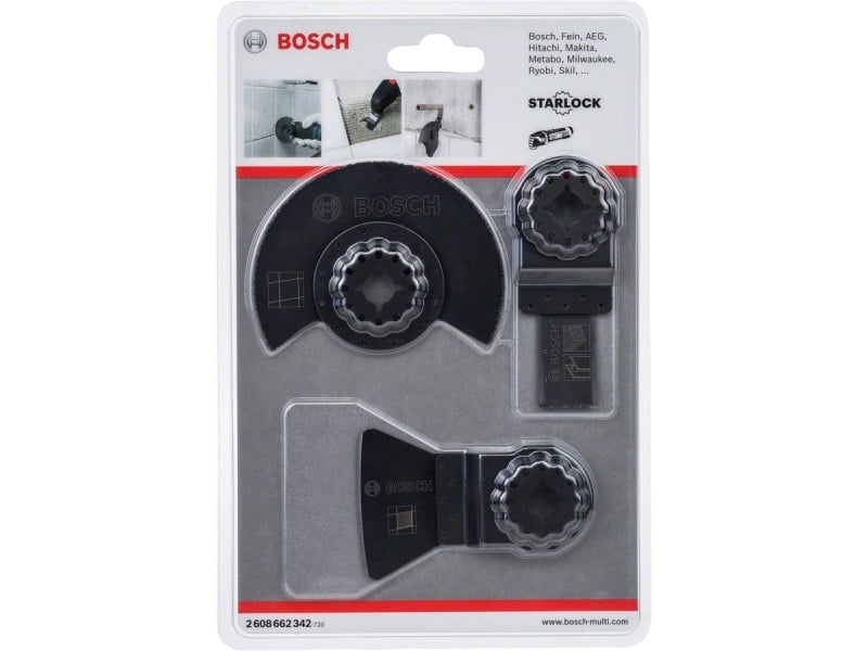 BOSCH Set gresie 3 piese Starlock