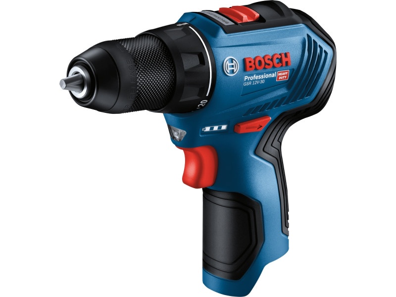 BOSCH șurubelniță fără fir GSR 12V-30 în geantă + kituri de accesorii (2 baterii de 2,0 Ah + încărcător rapid) - 3 | YEO