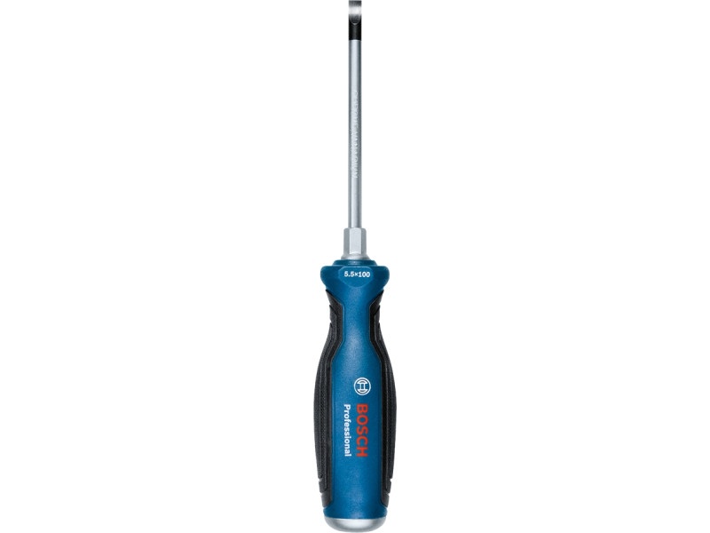 BOSCH Șurubelniță plată SL 5,5 x 1,0 x 100 mm cu ciocan CrV