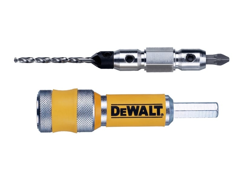 Burghiu DEWALT + burghiu pilot 12 mm + vârf de bit PZ2 x 25 mm