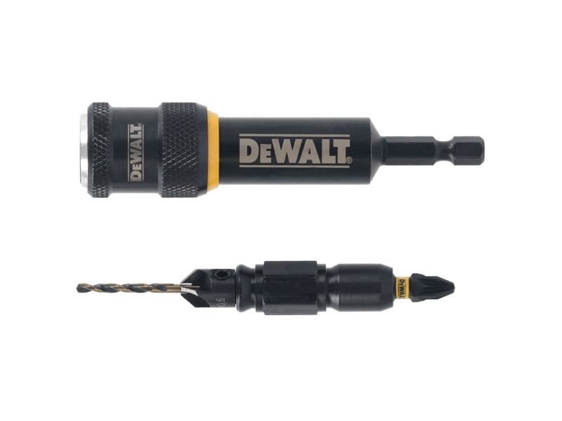 Burghiu DEWALT + burghiu pilot 6 mm + vârf de bit PZ2 x 25 mm - 2 | YEO