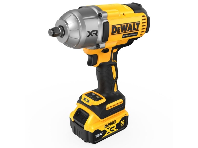 Cheie cu impact DEWALT fără fir 18 V fără perie de carbon 1/2" 1396/1898 Nm (2 baterii de 5,0 Ah + încărcător + TPSTAK) - 2 | YEO