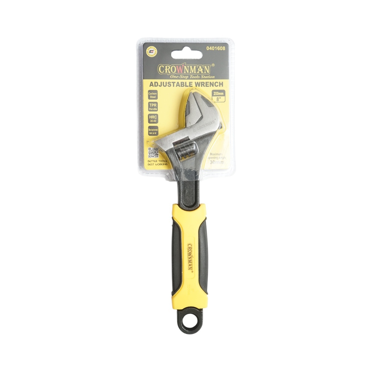 Cheie franceza reglabila 200mm, Cod: DISUF21, Crownman - 1 | YEO