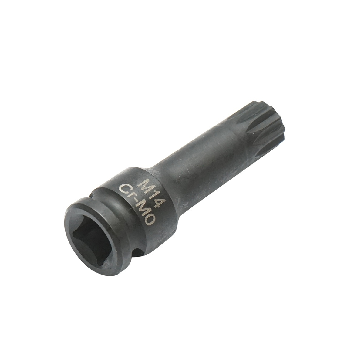 Cheie tubulara de impact spline M14, 60mm, patrat 3/8 Cr-Mo, Cod: DISTS93 - 3 | YEO