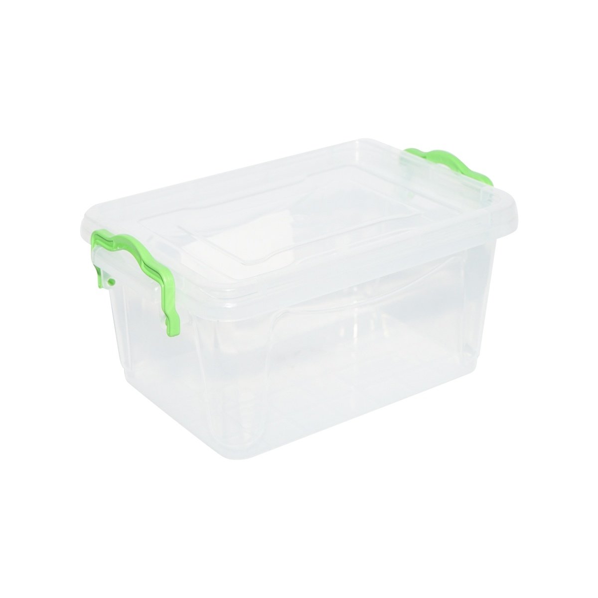 Cutie depozitare 1.5L cu capac din plastic, transparenta 210x140x100mm, Cod: DISLK08, Brand: BRECKNER GERMANY - 1 | YEO