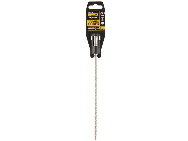 DEWALT EXTREME2 Burghiu pentru piatră 5,5 x 260/200 mm cu două tăișuri SDS-Plus - 2 | YEO