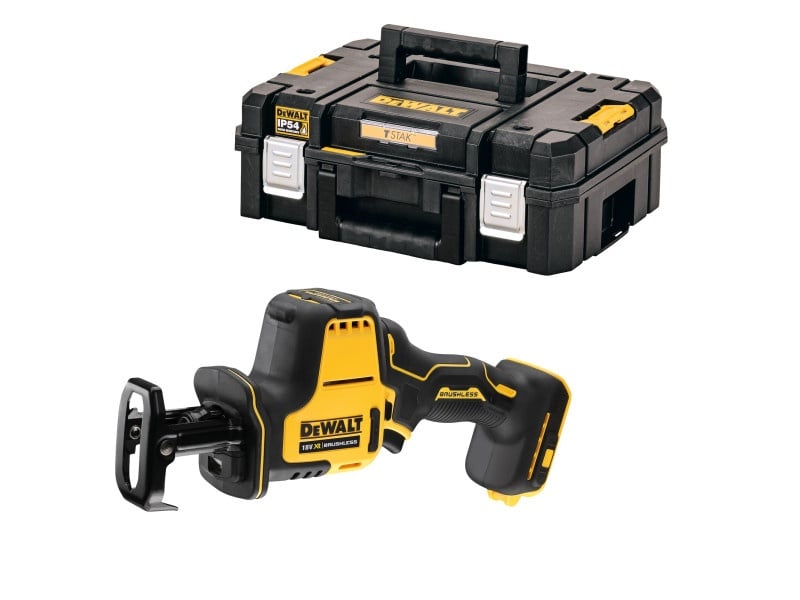 DEWALT ferăstrău circular cu acumulator 18 V fără perie de carbon (acumulator + încărcător, fără TSTAK) DCS369NT