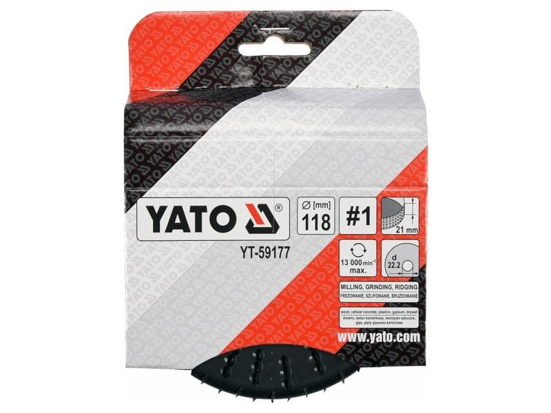 Disc pentru mop grosier YATO #1 118 x 21 mm - 2 | YEO