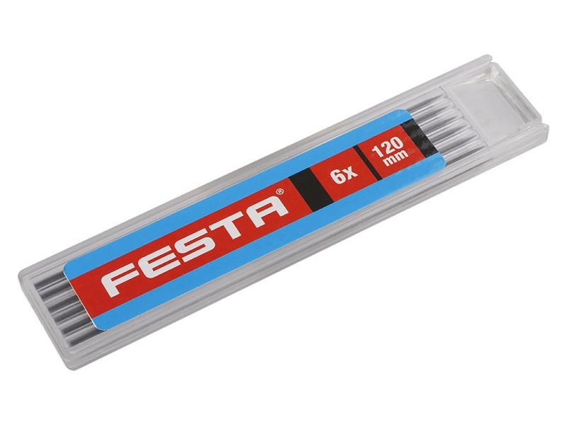 FESTA Ascuțitoare de creioane cu inserție de grafit HB (6 buc)