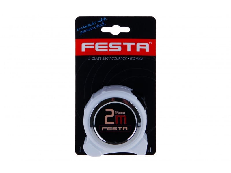 FESTA Bandă de măsurat 3 m x 19 mm armată