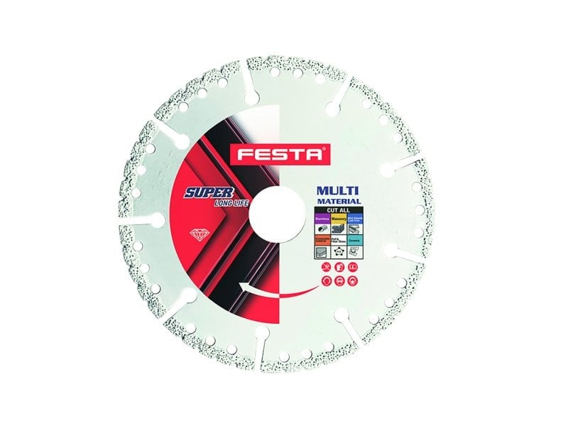 FESTA Disc universal de tăiere cu diamant 230 x 2,0 x 22 mm